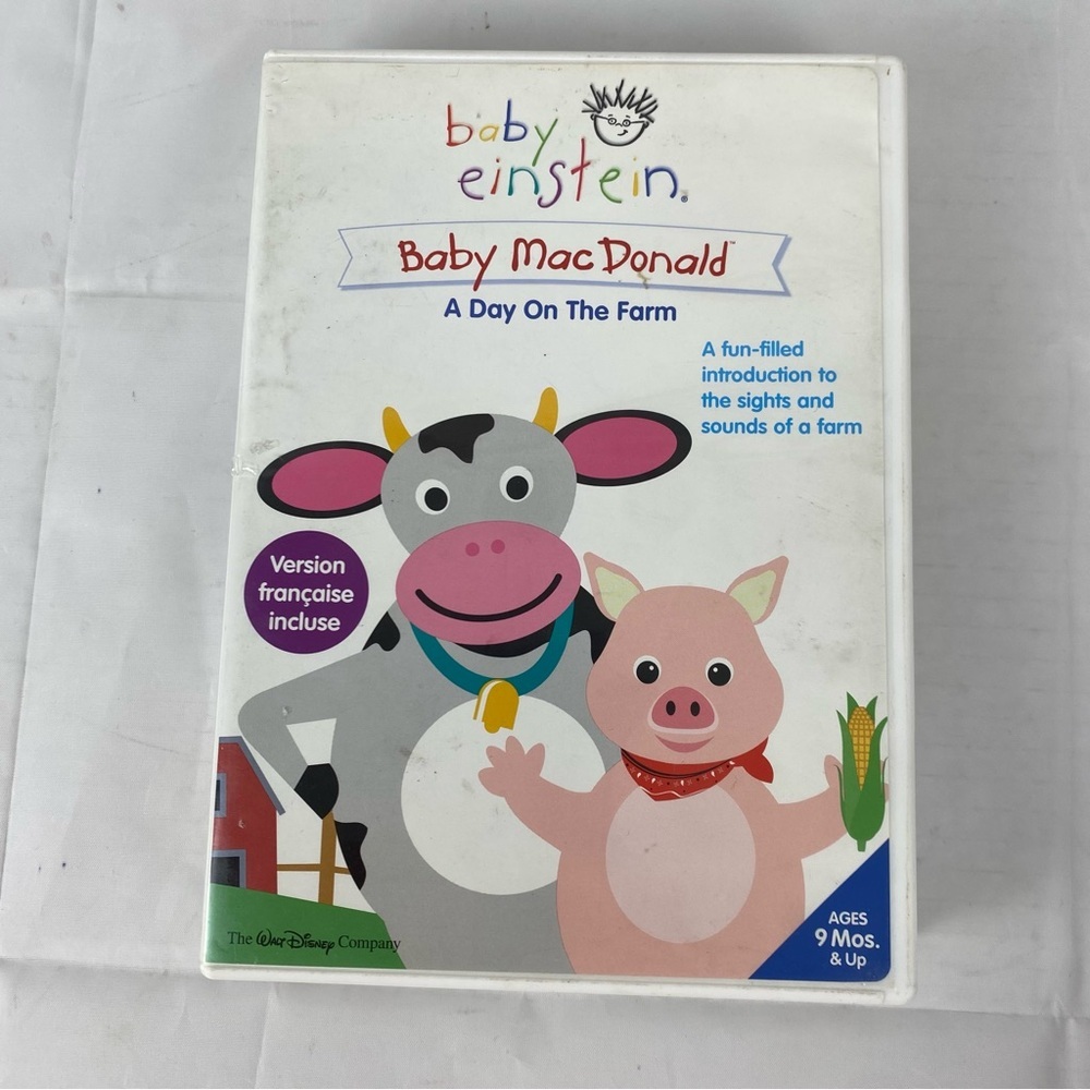Baby Einstein DVD Lot of 8 Disney Educational Classics - Picture 8 of 9